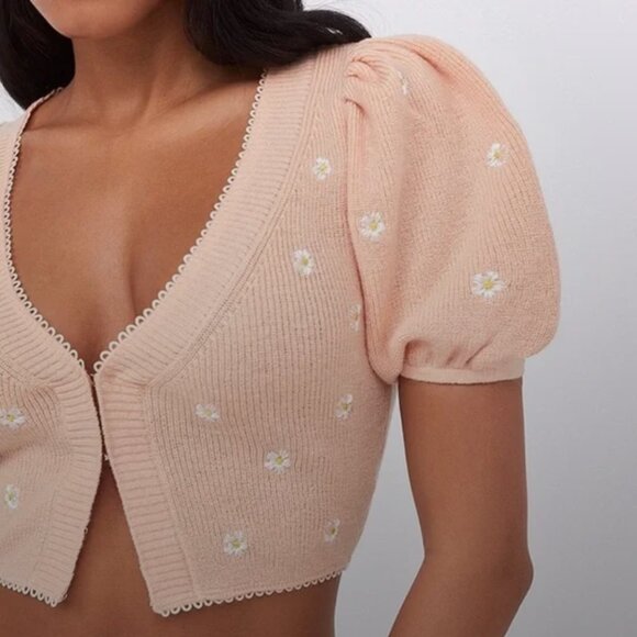 For Love and Lemons daisy cropped cardigan - Picture 3 of 7